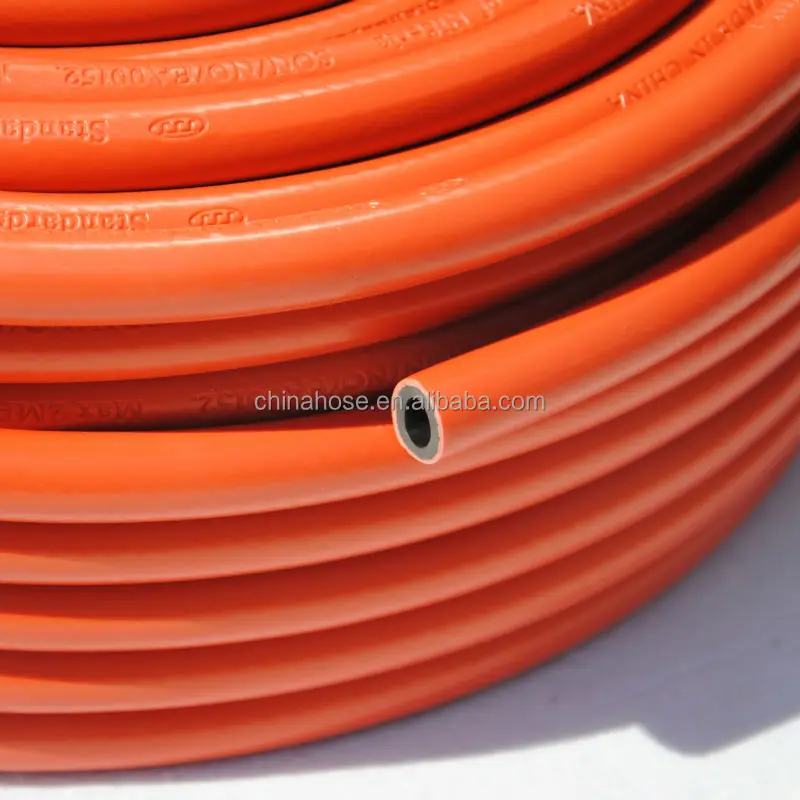 Orange Bule Yellow Pvc Lpg Hose Flexible Gas Hose Buy Pvc Gas Hose