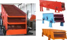 Triple deck sand vibrating screen with large productivity for sale