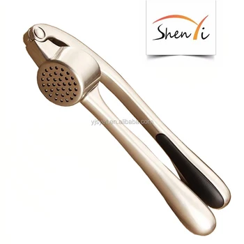 Premium Garlic Press, Garlic Mincer Heavy Duty Professional Handheld Garlic Crusher for Home and Kitchen