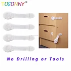 Child Baby Infant Cupboard Cabinet Drawer Safety Strap Locks