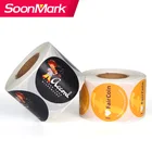 Adhesive plastic paper Vinyl PP PE PET BOPP cosmetic bottle jar label sticker print for packaging