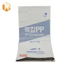 Kraft paper laminated pp woven bag for plastic material and pp compound packing bag