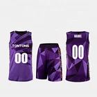 Colorful Simple Design 6xl Basketball Jersey Customize Basketball Uniform Wholesale 2018