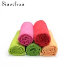 Single stripe Colorful Microfiber towel car cleaning cloth