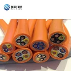 High flexible servo drive power cable moving servo motor encoder cable 4G0.75+2X(2X0.34) 1000V