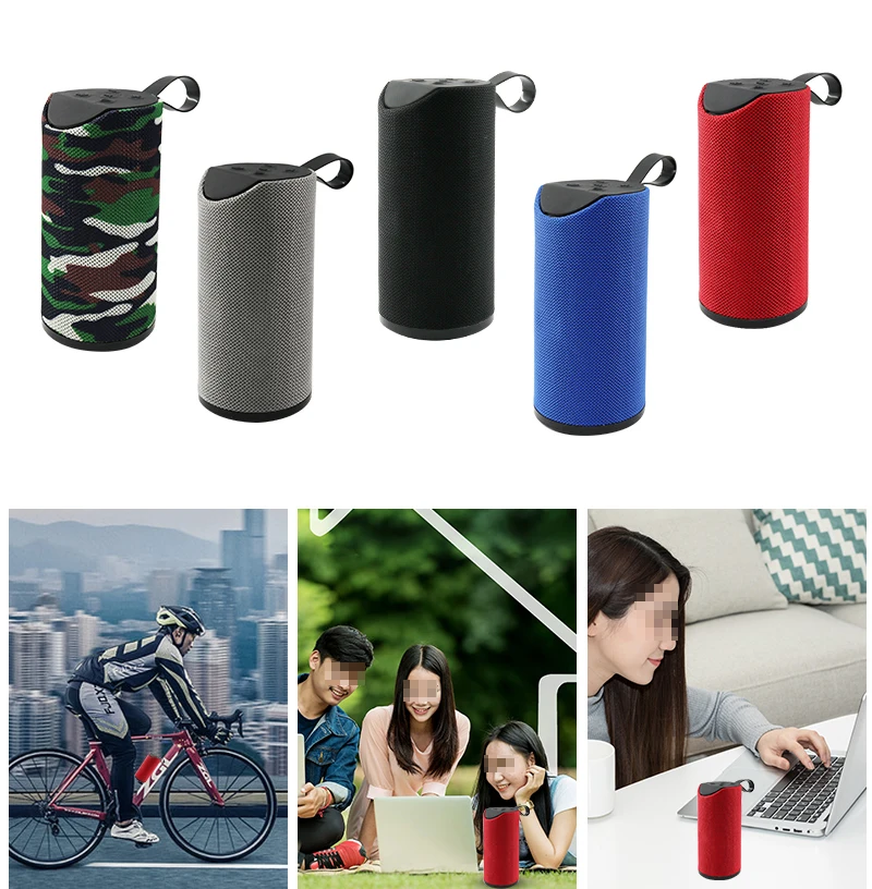 Outdoor Active Subwoofer Computer Music Bass Speakers Mini Portable Wireless Bluetooth Speaker - ANKUX.COM