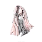 New Design 100% cashmere 2017 genuine fashion scarf