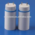 Baiwei 2017 Hot sale T8 led rotatable end cap colourful T8 plastic tube end cap