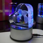 3d laser engraving crystal cube wedding or birthday gift, crystal heart shape laser engrave paperweight MH-TF011