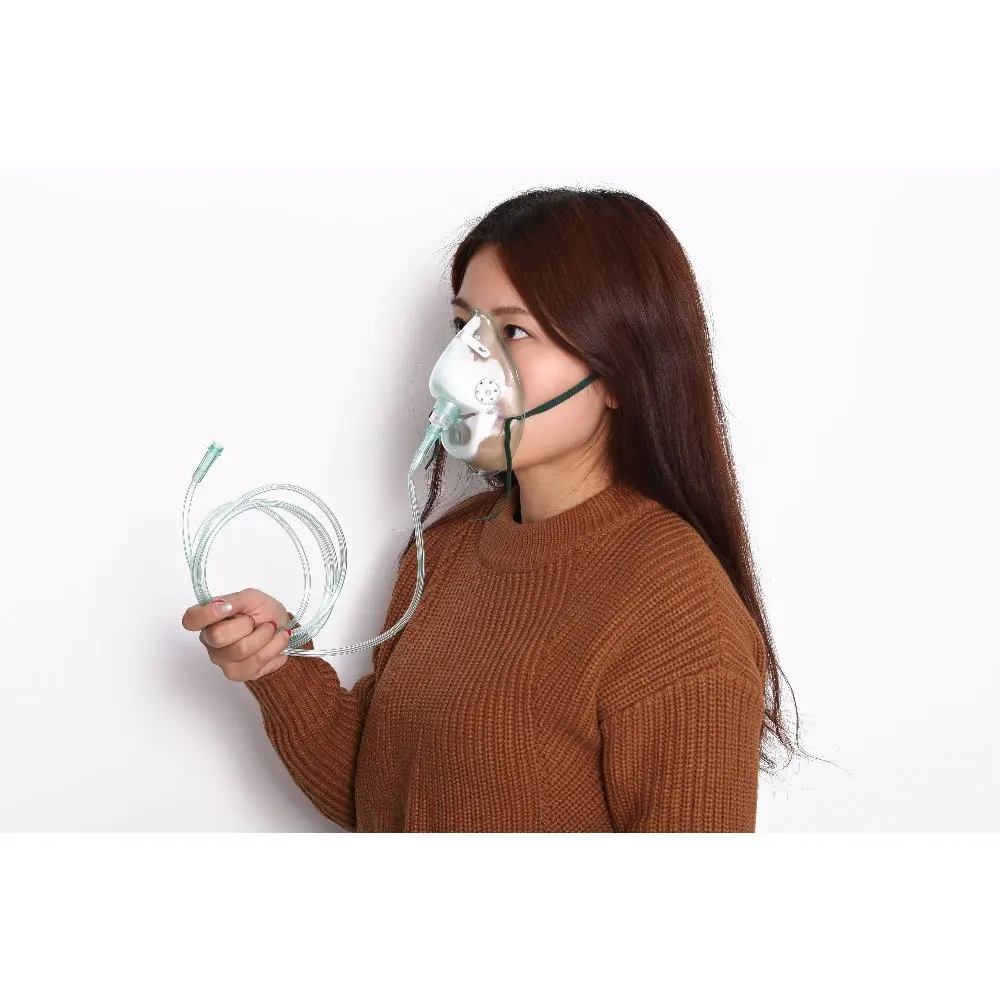 with tube oxygen mask