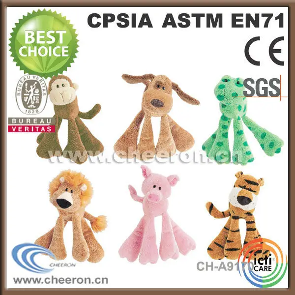 safari park animals long arm plush animal wild toys