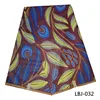 Best selling leaf pattern 100% cotton chiganvy ankara fabric wax print for garment