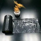 HDPE / LDPE Black Trash Bag Heavy Duty Garbage Bags 55 gallon trash bags roll