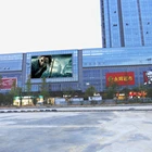 outdoor p10 advertising video wall screen module led displays