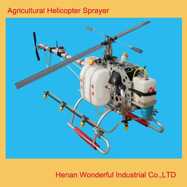 TH80-2 UAV sprayer agricultural rc helicopter, View helicopter, WDF
