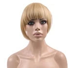 wholesale long synthetic hair bangs clip hair extensions wigs bang