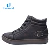 2018 Hot Sale Italy Pu High Ankle Luxury Brand Men Casual Shoes