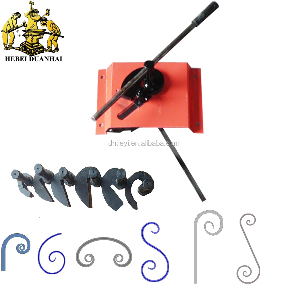 Dhsz Manual Ornamental Iron Bender Wrought Iron Machine Bending Tools Buy Hand Metal Bender