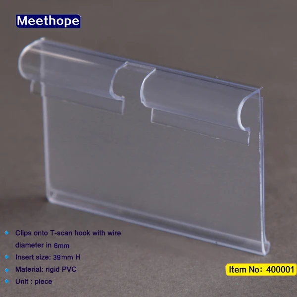 Tag Holders Supermarket Plastic Pvc Extruded Shelf Price Data Strip