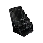 Custom Merchandising 4-tiers Plexiglass Acrylic Plastic Perfume Organizer Display Stand Box