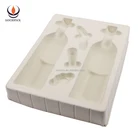 Custom Plastic Blister Flocking Tray for Wine Packaging Box