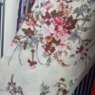 Middle East 100% polyester woven floral printed chiffon fabric