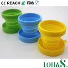 New Fashion Mini Silicone Travel Cup Recyclable Silicone Cup Tube Cup