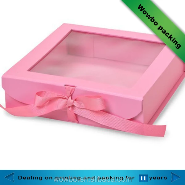 design dreamlike pink girls gift present packaging box with