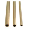 Customized polishing medical brass capillary straight tube for heat exchange parts
