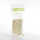 200 ml 120ml 100ml food grade plastic zipper pouch bag stand up breast milk bag