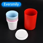 Reusable Coffee Travel Drinking Cup Set Plastic Carry With 4pcs Cup