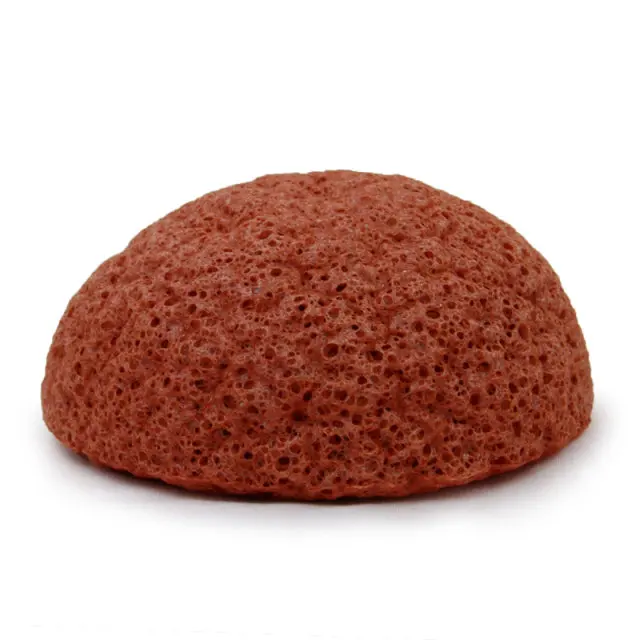 gently exfoliating body konjac sponge scrubber