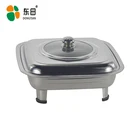 Food Warmers square shape stainless steel buffet chafing dish