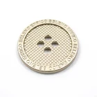 Garment accessories shirt metal button 4 holes alloy button for coat
