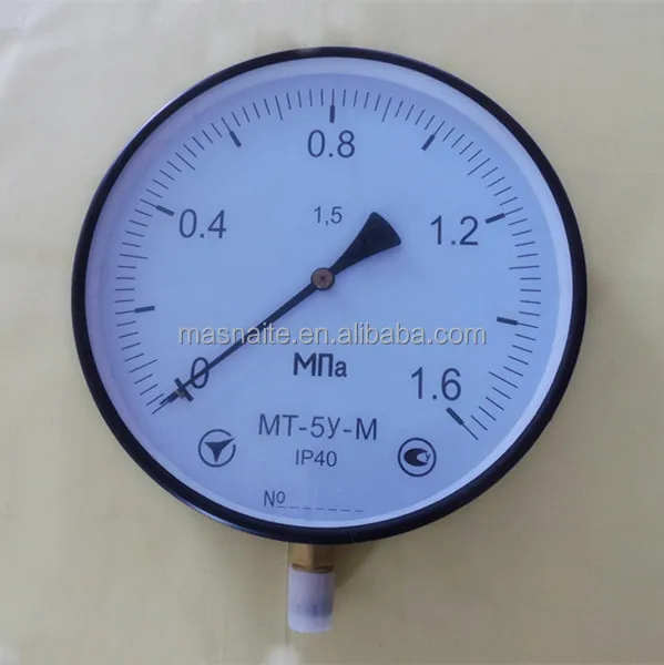 Large Dial Steam Boiler Pressure Gauge Bar,10" Manometer Gauge Buy