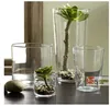 china supplier cylinder vase clear tall cylinder glass vase