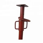 high durability adjustable scaffolding steel shoring props used for construction