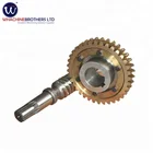 Customized brass worm gear set ask to WhachineBrothers