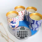 High quality scented jar candle set in beautiful glass jar for decoration