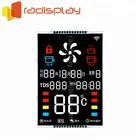 4 Digit Transparent 7 Segment Custom Monochrome Lcd Display