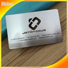 Top stainless steel cheap metal business card, metal vip card