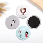 Small Pocket Mirror Personalized Custom Compact Makeup Mirror with Logo