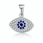 925 Silver turkish evil eye jewelry charm pendant