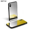 Make up Selfie Mirror Phone Case For iPhone X/XR/XS Max Shockproof PC TPU Glass Mobile Phone Cover Phone Accessories