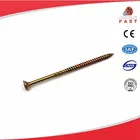 Gold supplier china carbon steel csk head chipboard screw