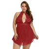 /product-detail/wholesale-custom-plus-size-women-sexy-nude-lingerie-open-bust-babydoll-set-60836593266.html