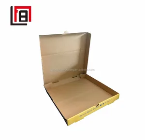 printed corrugated pizza packaging box floding cardboard carton