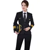 Airline flight USA aviation pilot uniform female pilot shirt suit women uniforms