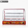 Commercial food warmer cabinet , glass food warmer display showcase used kitchen equipment