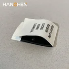 Hanchen Custom Fashion Garment high-density Woven Label With Brand Logo For Clothing